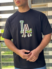 TORINESE "LA" Heavy Rope Stitch Embroidered Oversize Tee Collection