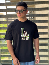 TORINESE "LA" Heavy Rope Stitch Embroidered Oversize Tee Collection