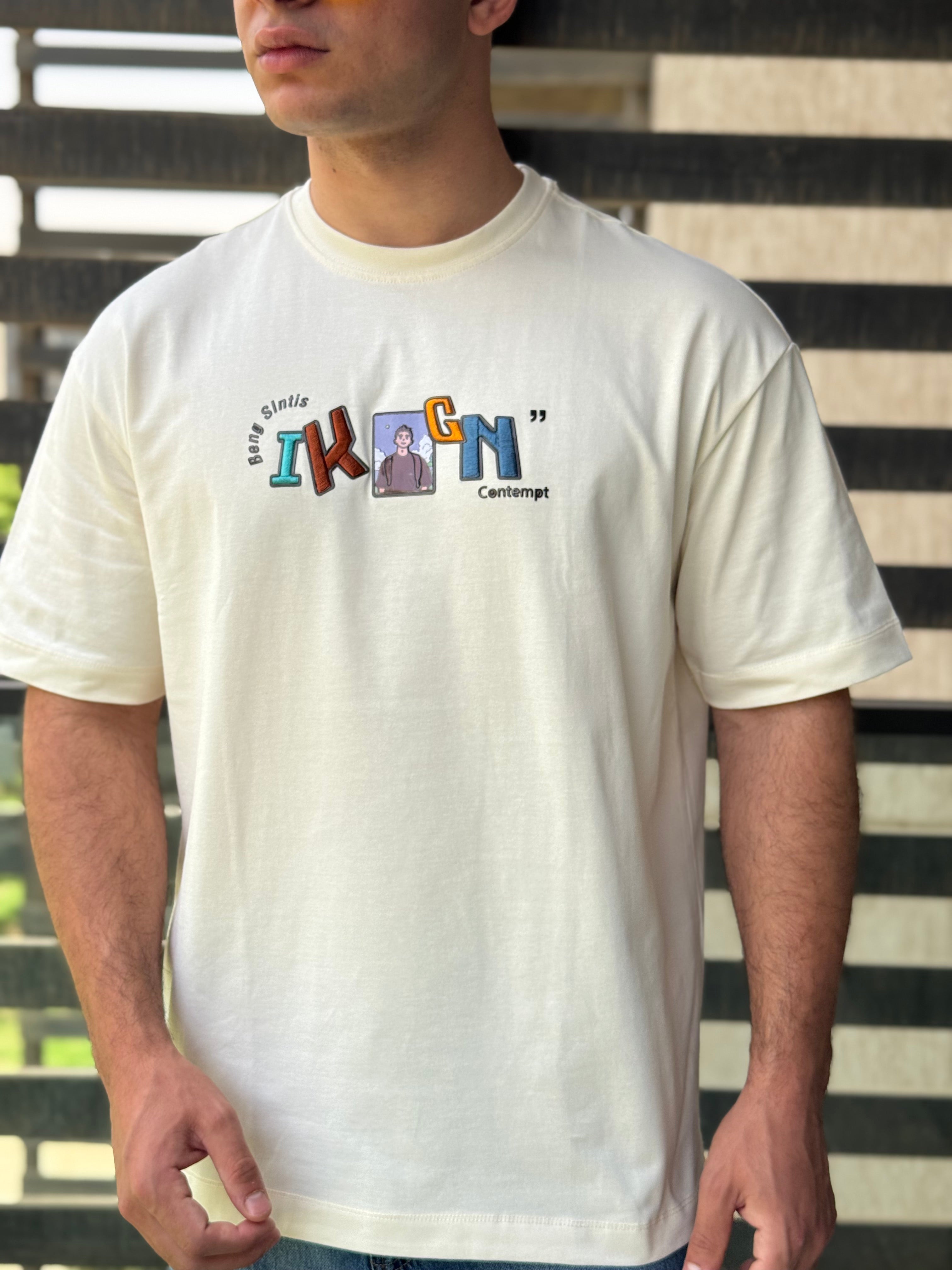 TORINESE "BEYOND ILLUSION" Heavy Waffle Knit Exposed-Stitch Oversize Tee Collection