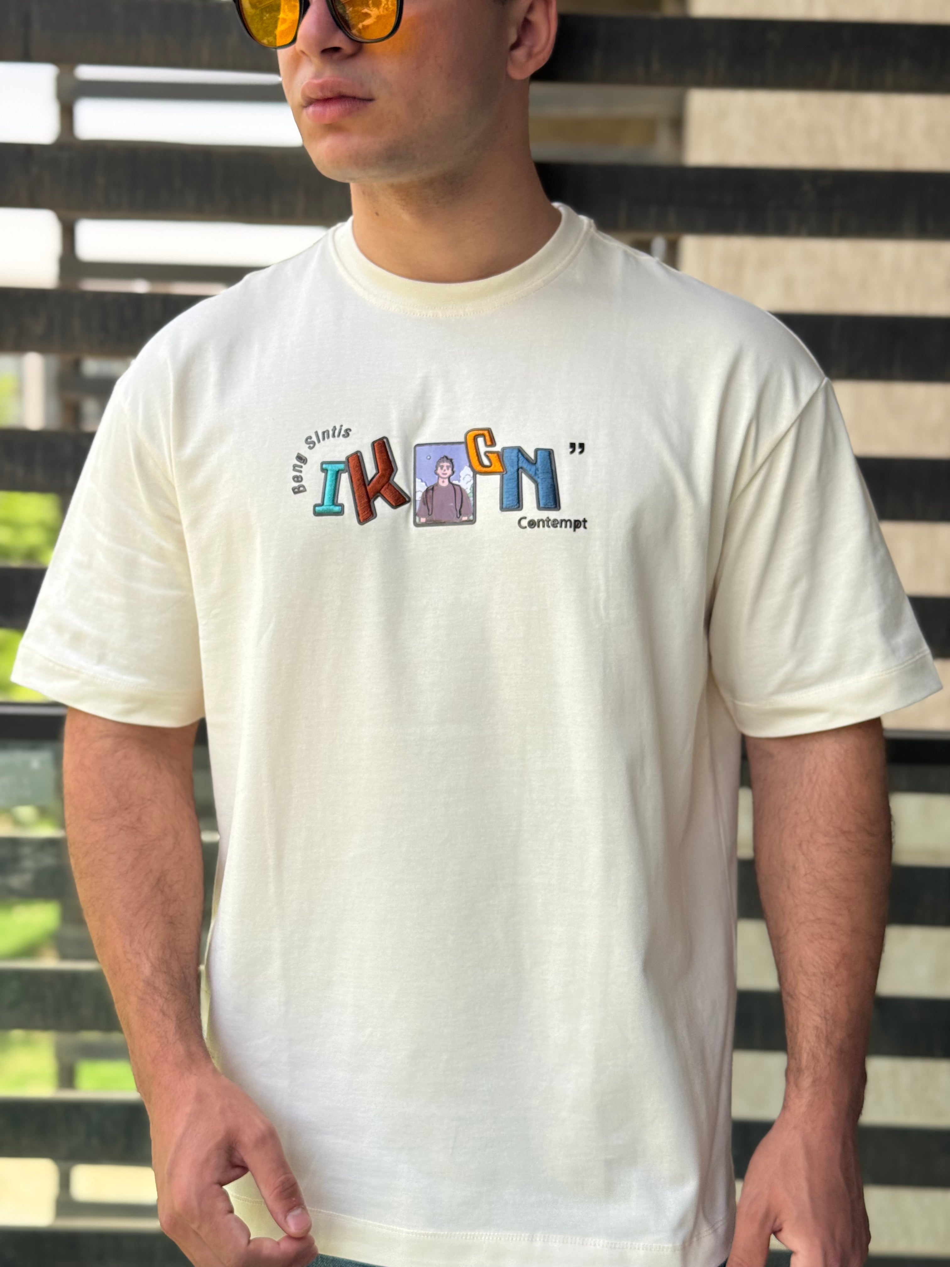 TORINESE "BEYOND ILLUSION" Heavy Waffle Knit Exposed-Stitch Oversize Tee Collection