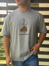 TORINESE "The Box Head" Raised Puff Embroidered Oversize Tee Collection