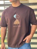 TORINESE "The Box Head" Raised Puff Embroidered Oversize Tee Collection