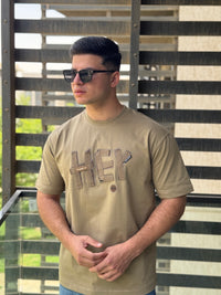 TORINESE "Pathway" 3D Embroidered Graphic Oversize Tee Collection