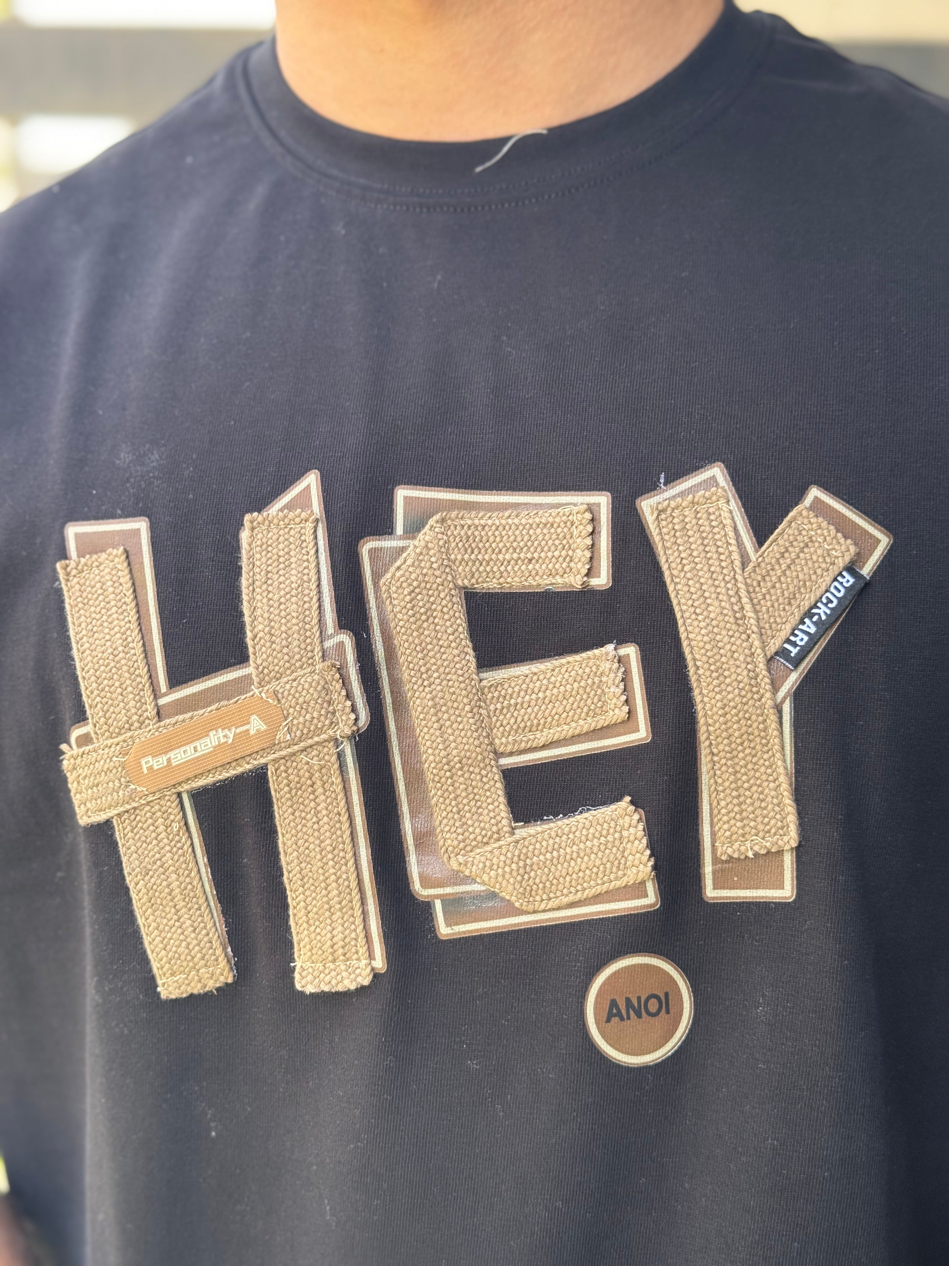 TORINESE "Pathway" 3D Embroidered Graphic Oversize Tee Collection