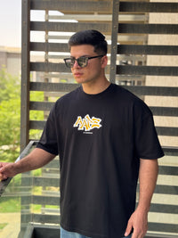 TORINESE "Rock 'n' Roll" Abstract Graphic Oversize Tee Collection