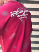 TORINESE "MEDM" Acid-Wash Varsity Oversize Tee Collection