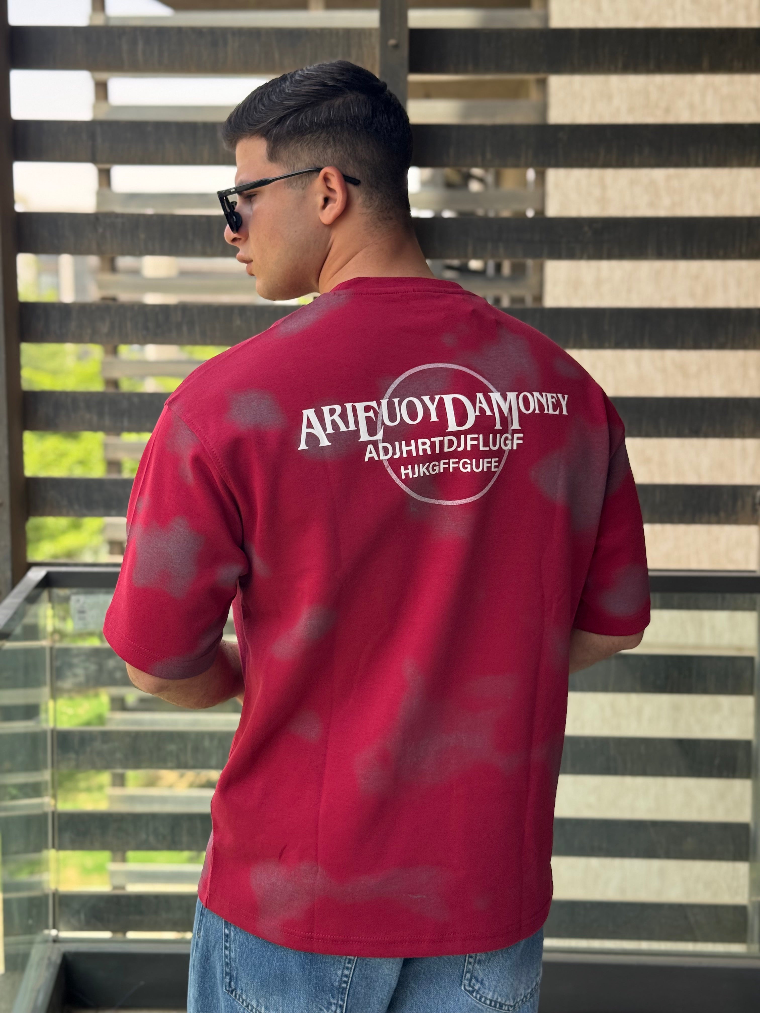 TORINESE "MEDM" Acid-Wash Varsity Oversize Tee Collection