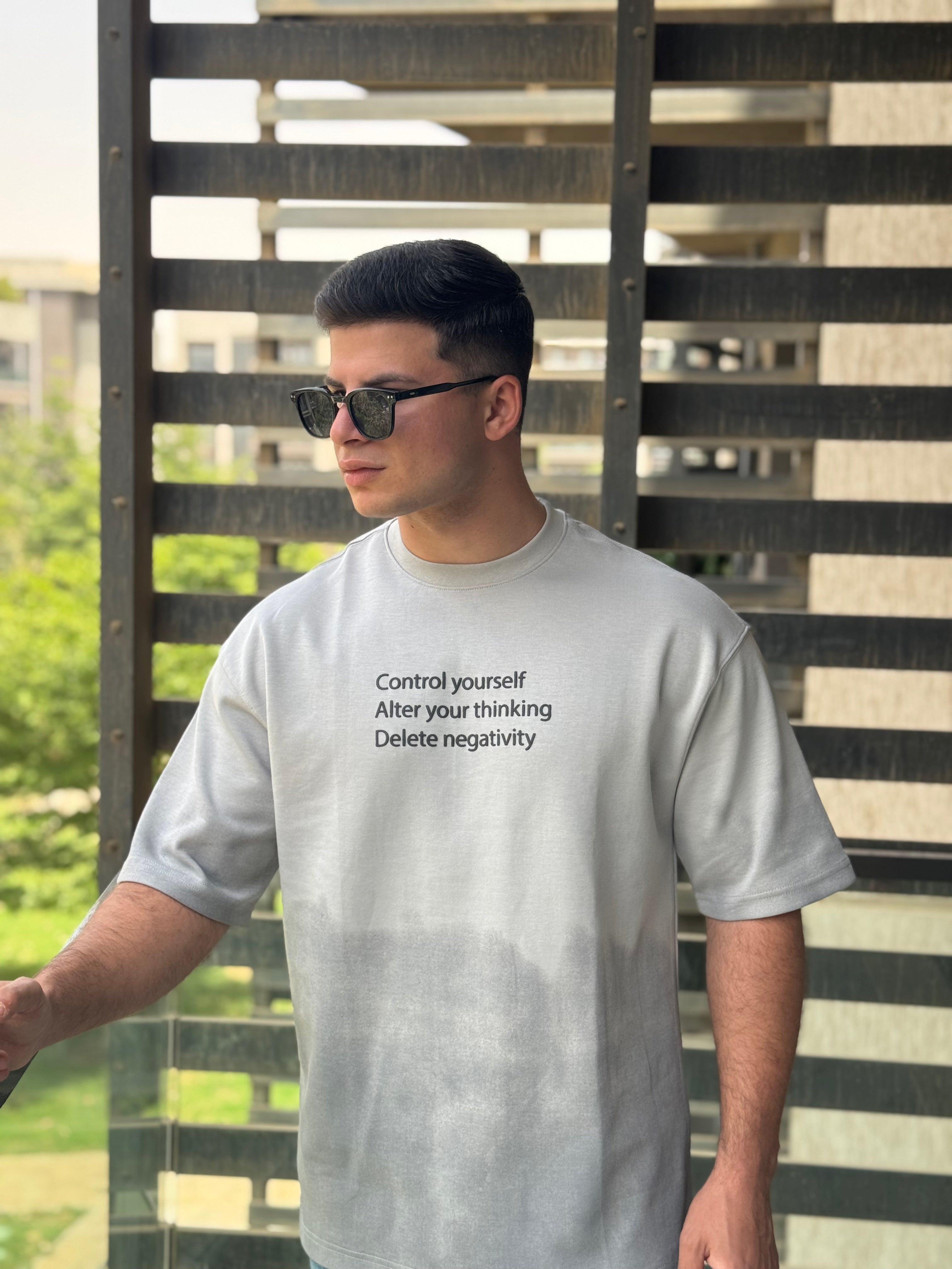 TORINESE "Mindset" Dip-Dye Statement Oversize Tee Collection