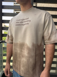 TORINESE "Mindset" Dip-Dye Statement Oversize Tee Collection
