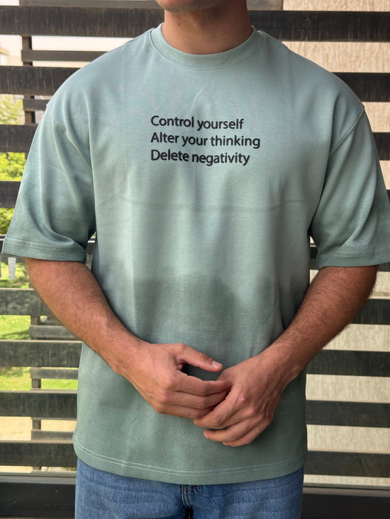 TORINESE "Mindset" Dip-Dye Statement Oversize Tee Collection