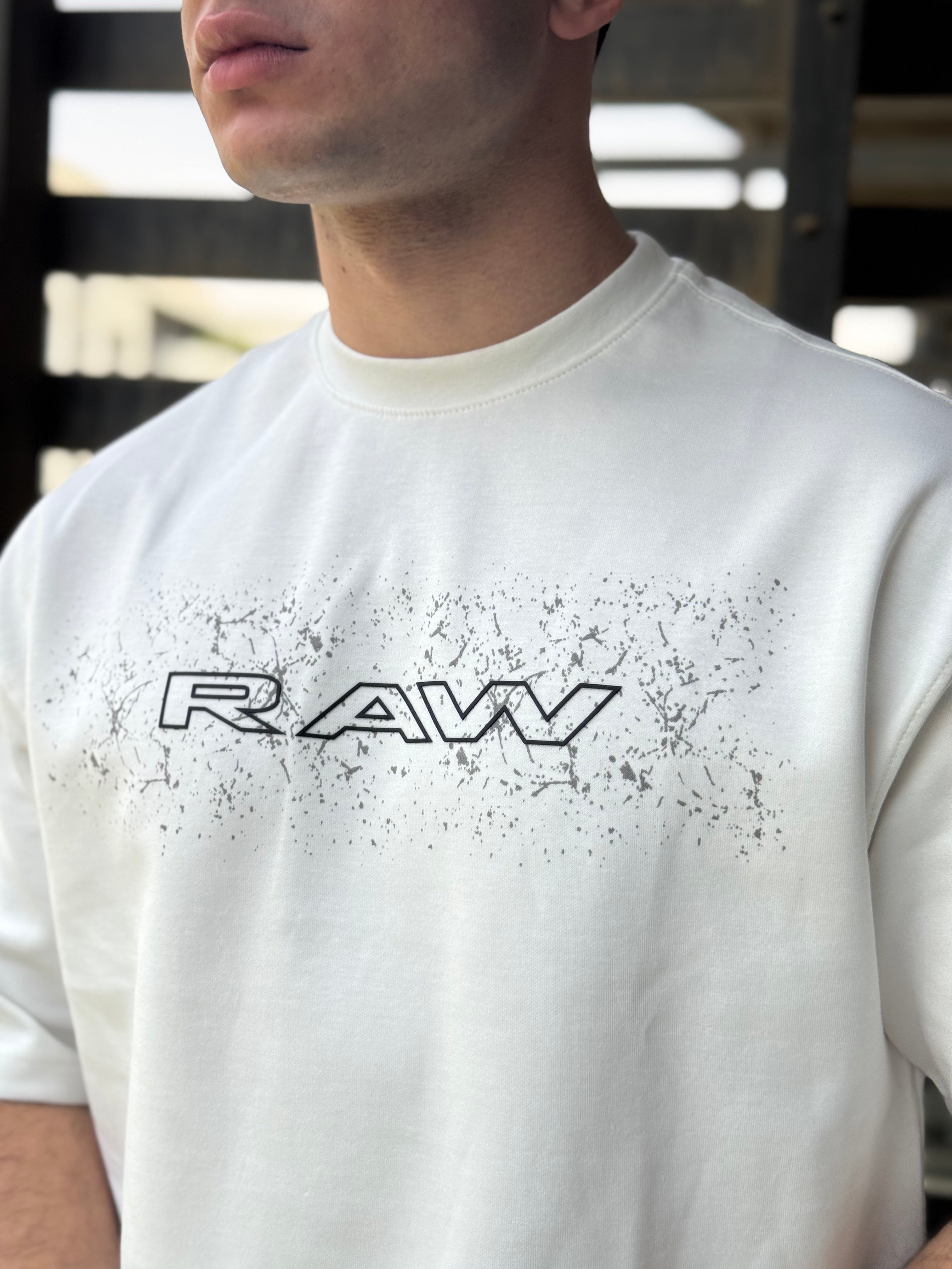 TORINESE "RAW" Splatter Graphic Oversize Tee Collection