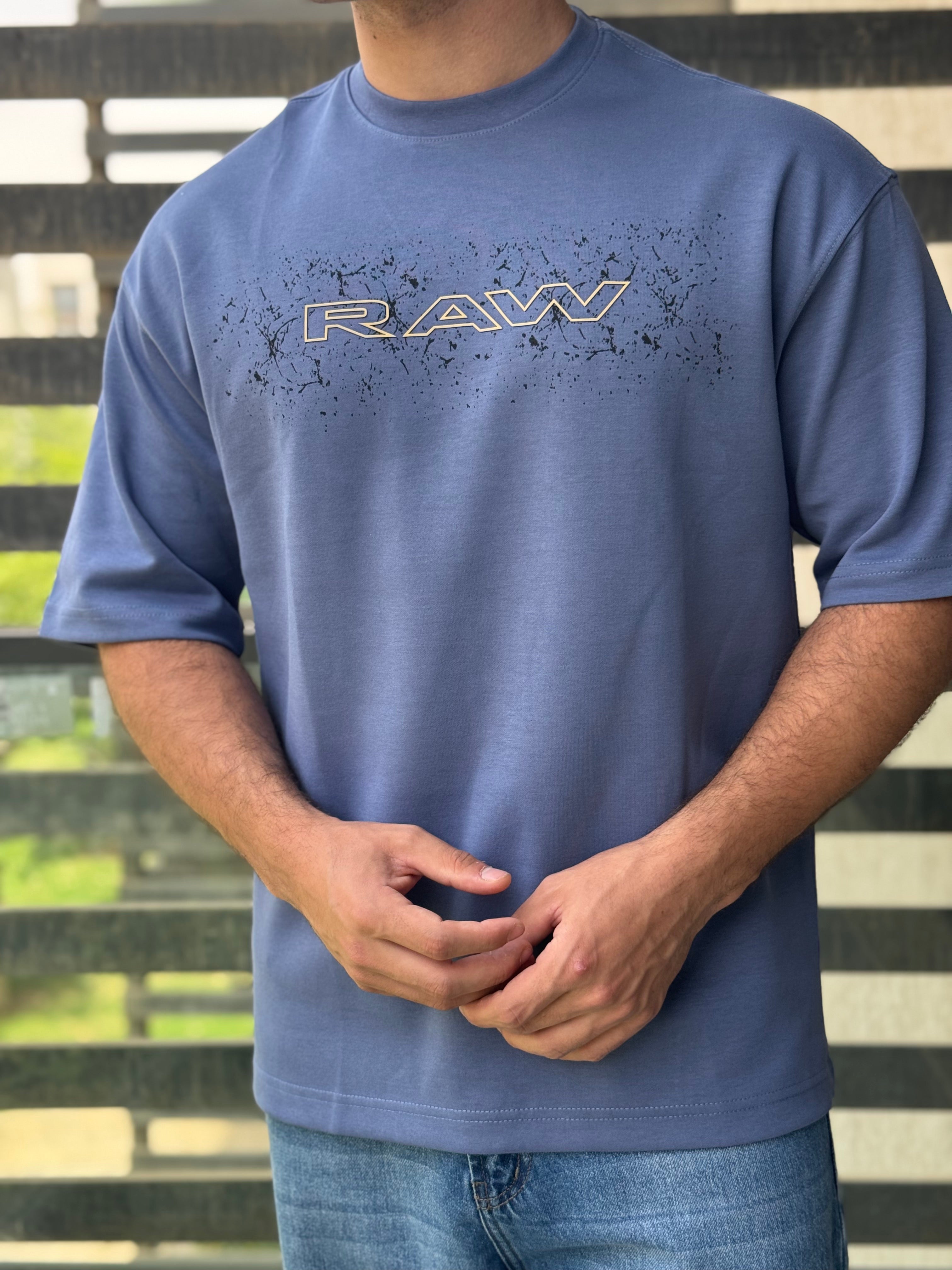 TORINESE "RAW" Splatter Graphic Oversize Tee Collection