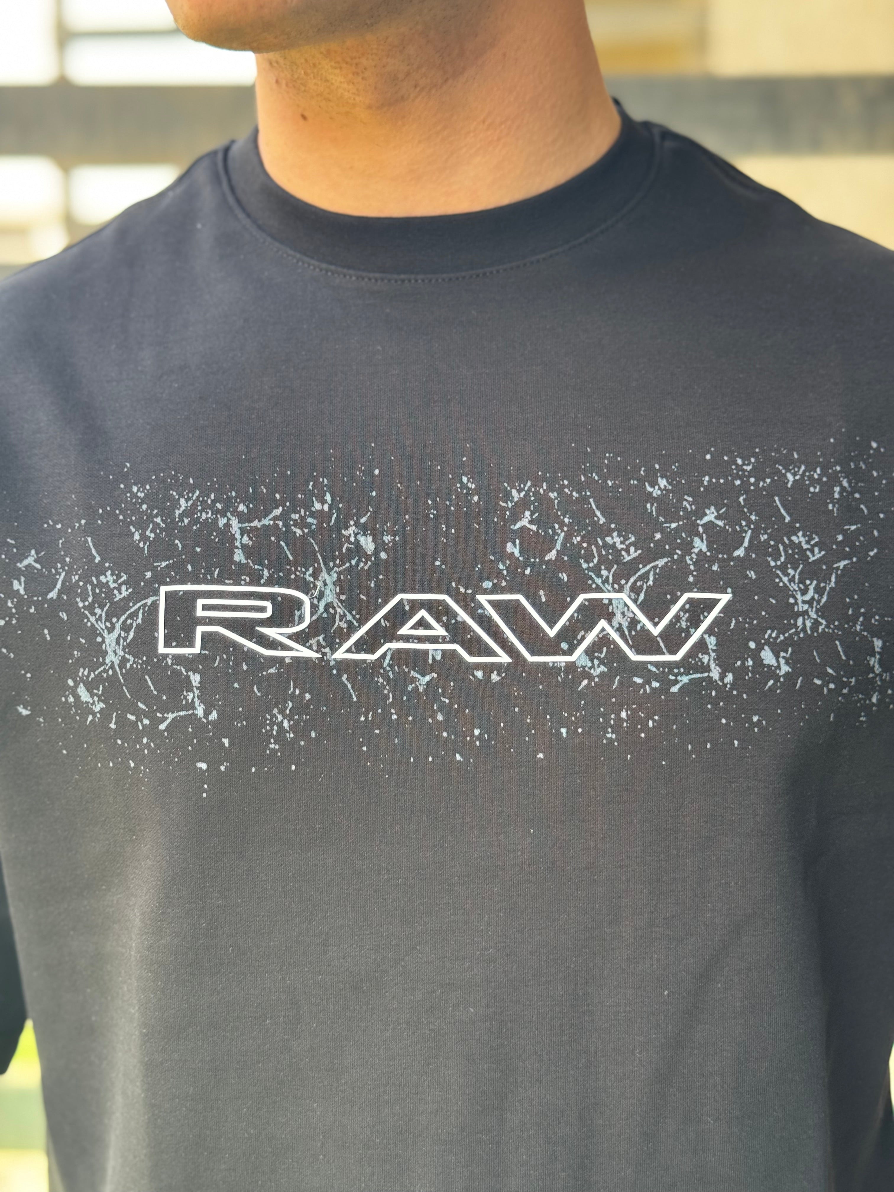 TORINESE "RAW" Splatter Graphic Oversize Tee Collection