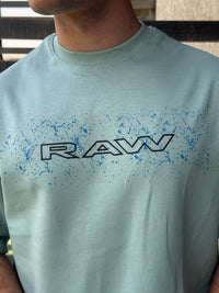 TORINESE "RAW" Splatter Graphic Oversize Tee Collection