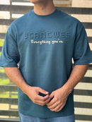 TORINESE "Everything" Embossed Typography Oversize Tee Collection