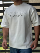 TORINESE "Everything" Embossed Typography Oversize Tee Collection
