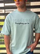 TORINESE "Everything" Embossed Typography Oversize Tee Collection