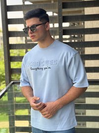 TORINESE "Everything" Embossed Typography Oversize Tee Collection