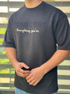 TORINESE "Everything" Embossed Typography Oversize Tee Collection