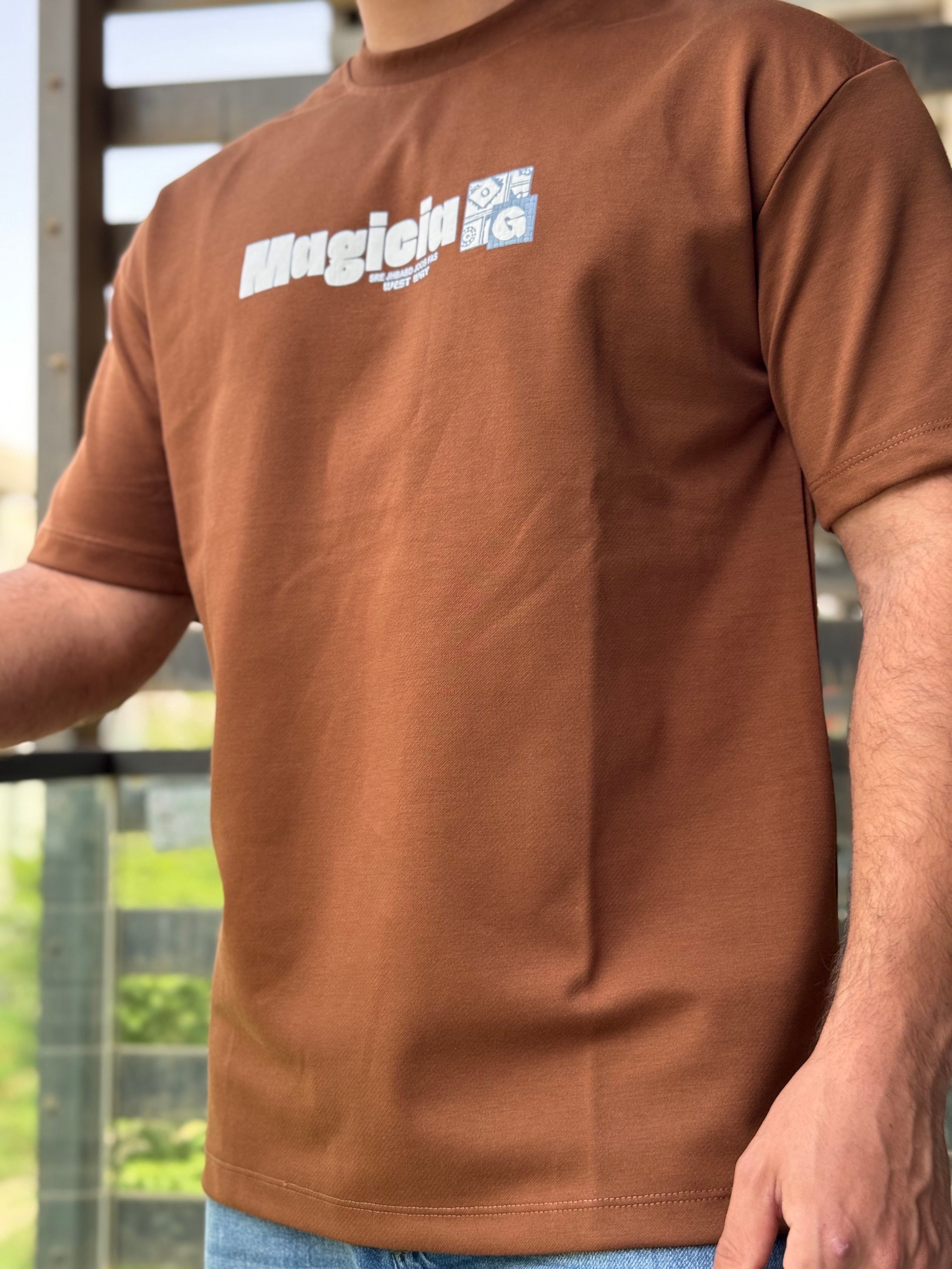 TORINESE "Magicia Geometric" Retro Oversize Tee (5 Colors)