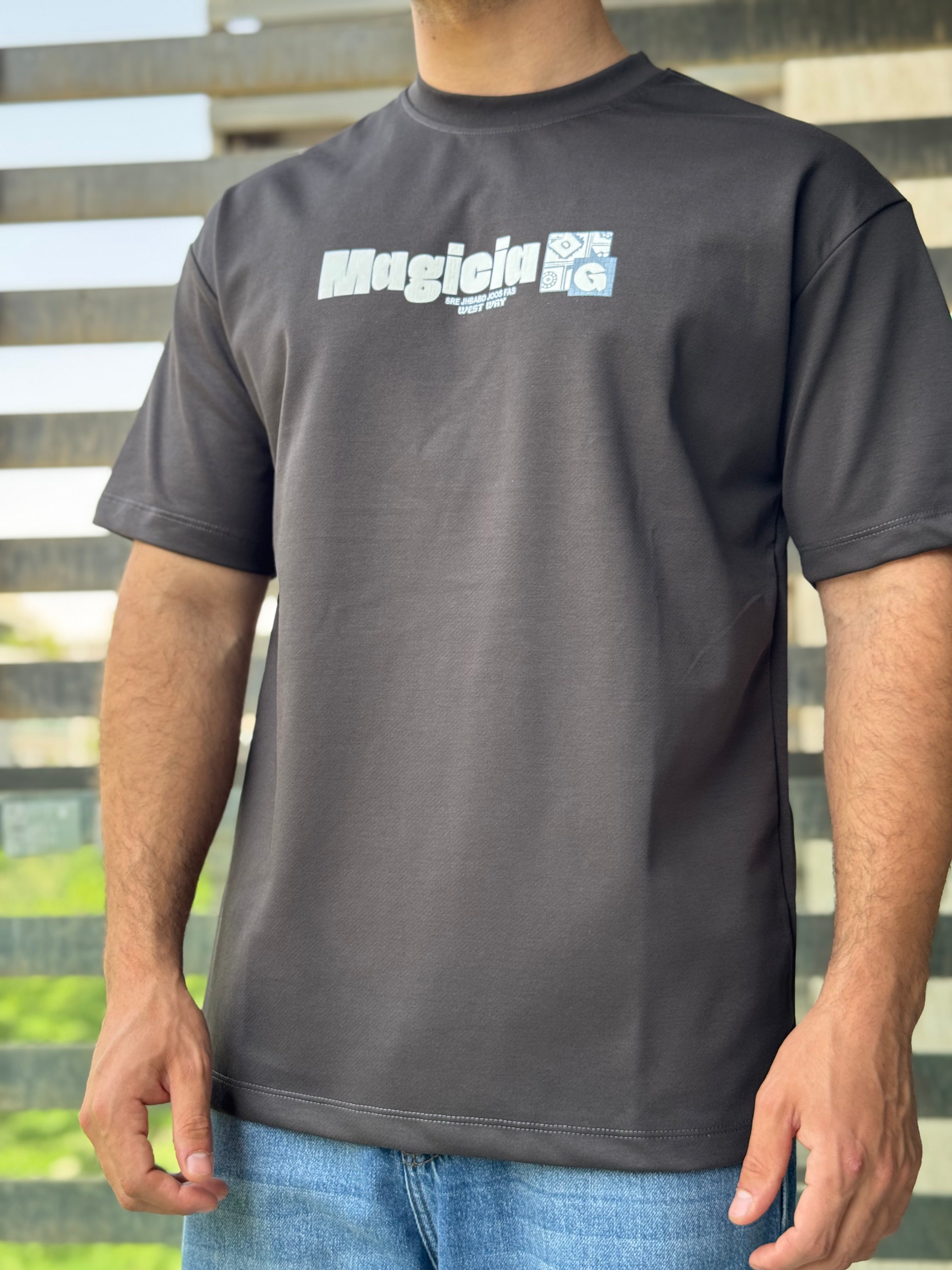 TORINESE "Magicia Geometric" Retro Oversize Tee (5 Colors)