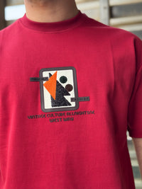 TORINESE "Abstract Geo-Frame" Raised Multi-Texture Oversize Tee Collection