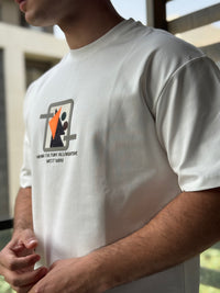 TORINESE "Abstract Geo-Frame" Raised Multi-Texture Oversize Tee Collection