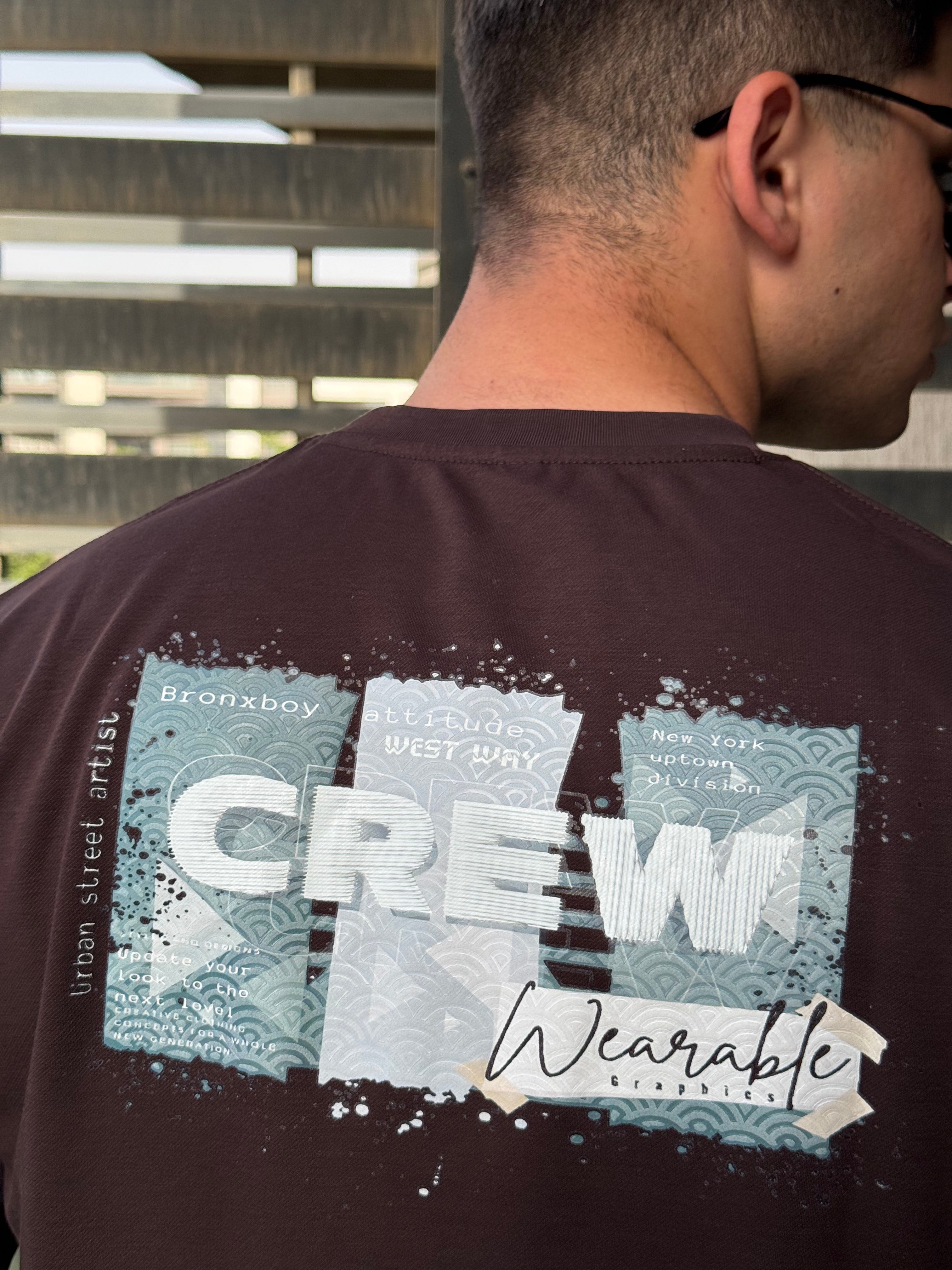 TORINESE "CREW Splatter" Graphic Oversize Tee (5 Colors)