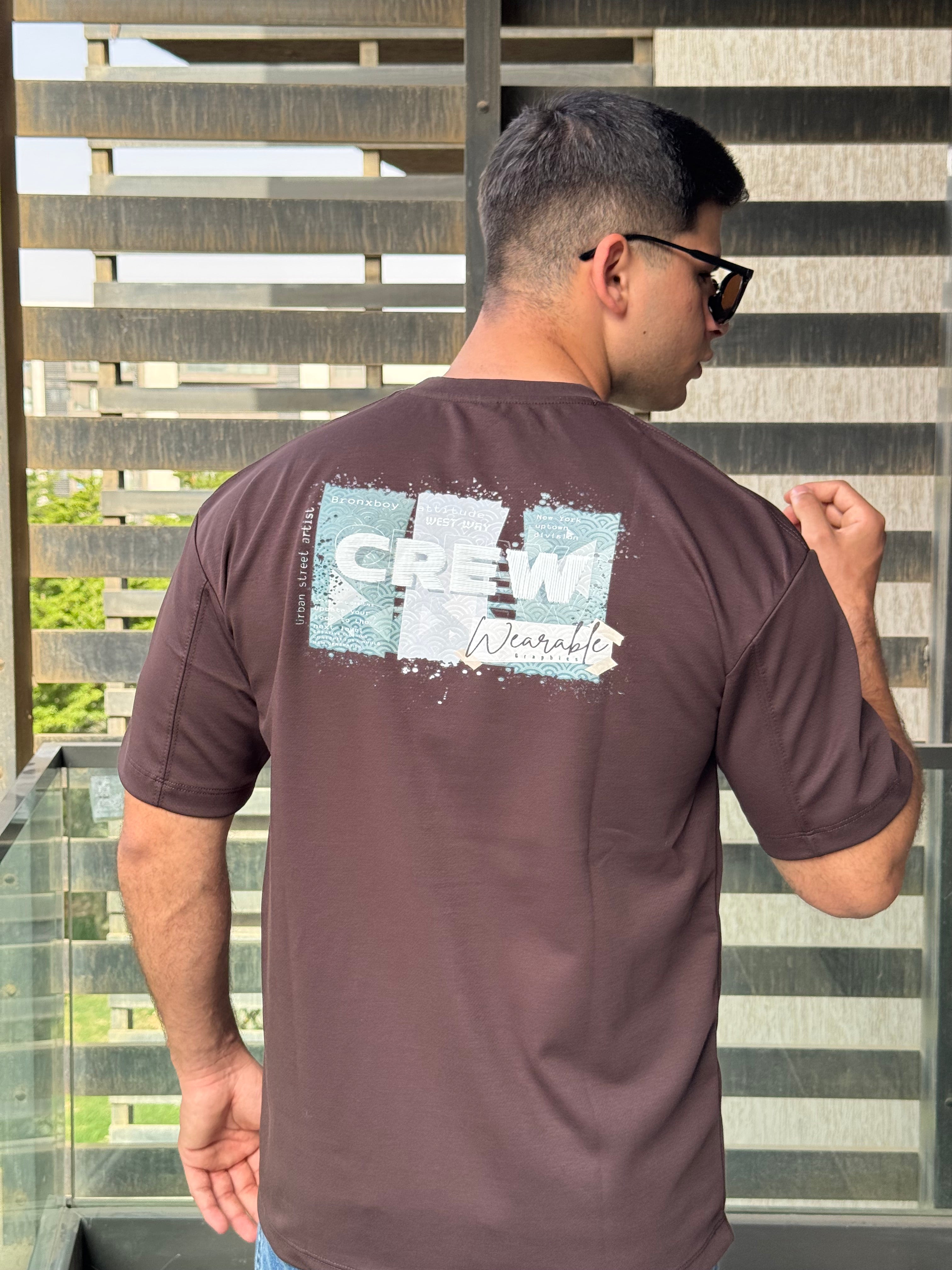 TORINESE "CREW Splatter" Graphic Oversize Tee (5 Colors)