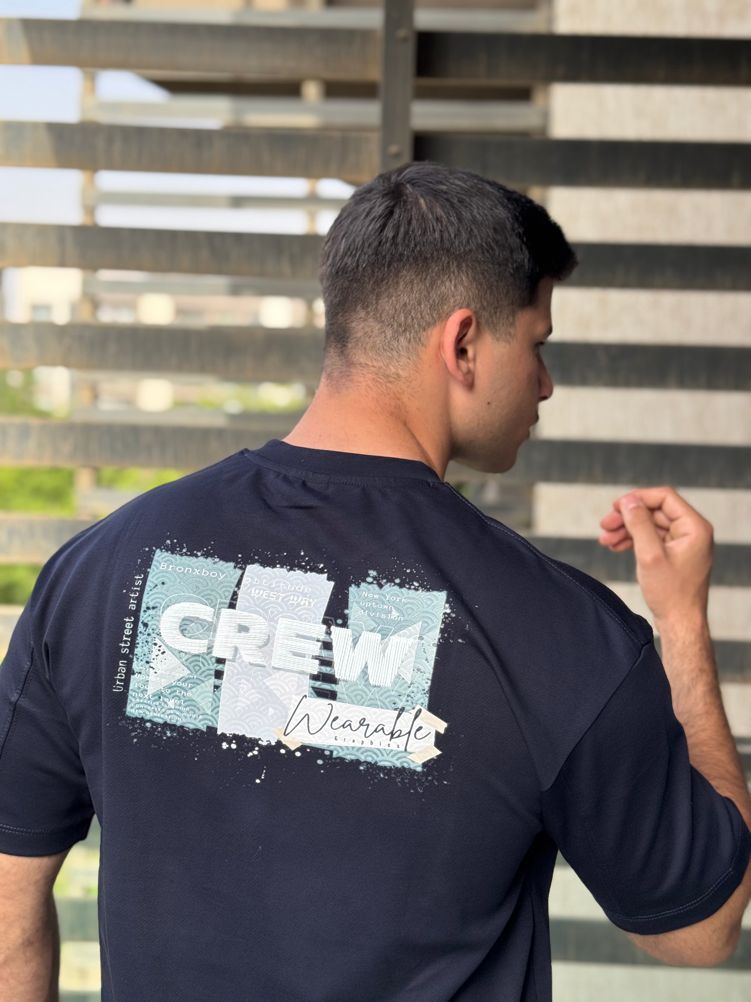 TORINESE "CREW Splatter" Graphic Oversize Tee (5 Colors)
