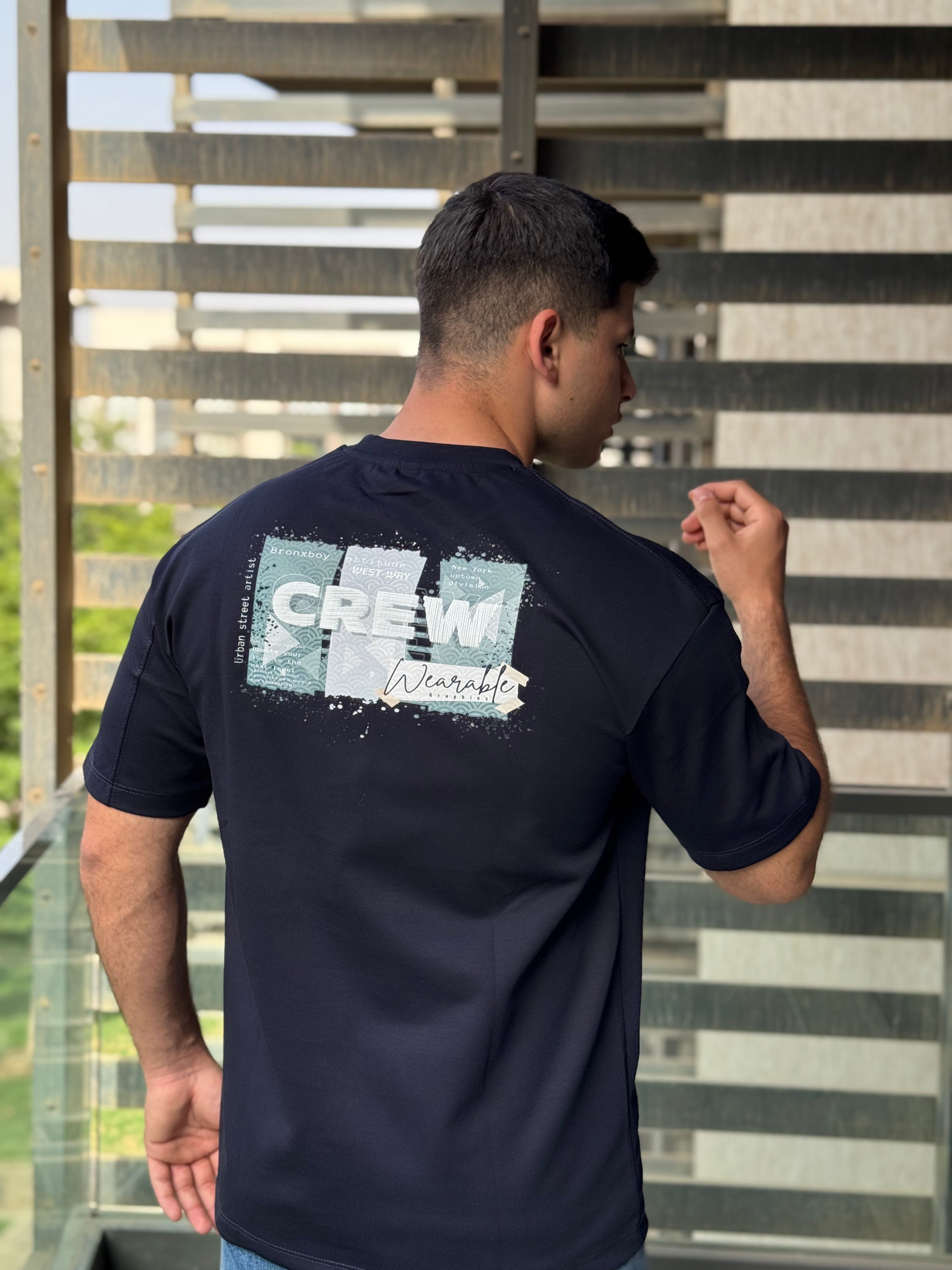 TORINESE "CREW Splatter" Graphic Oversize Tee (5 Colors)