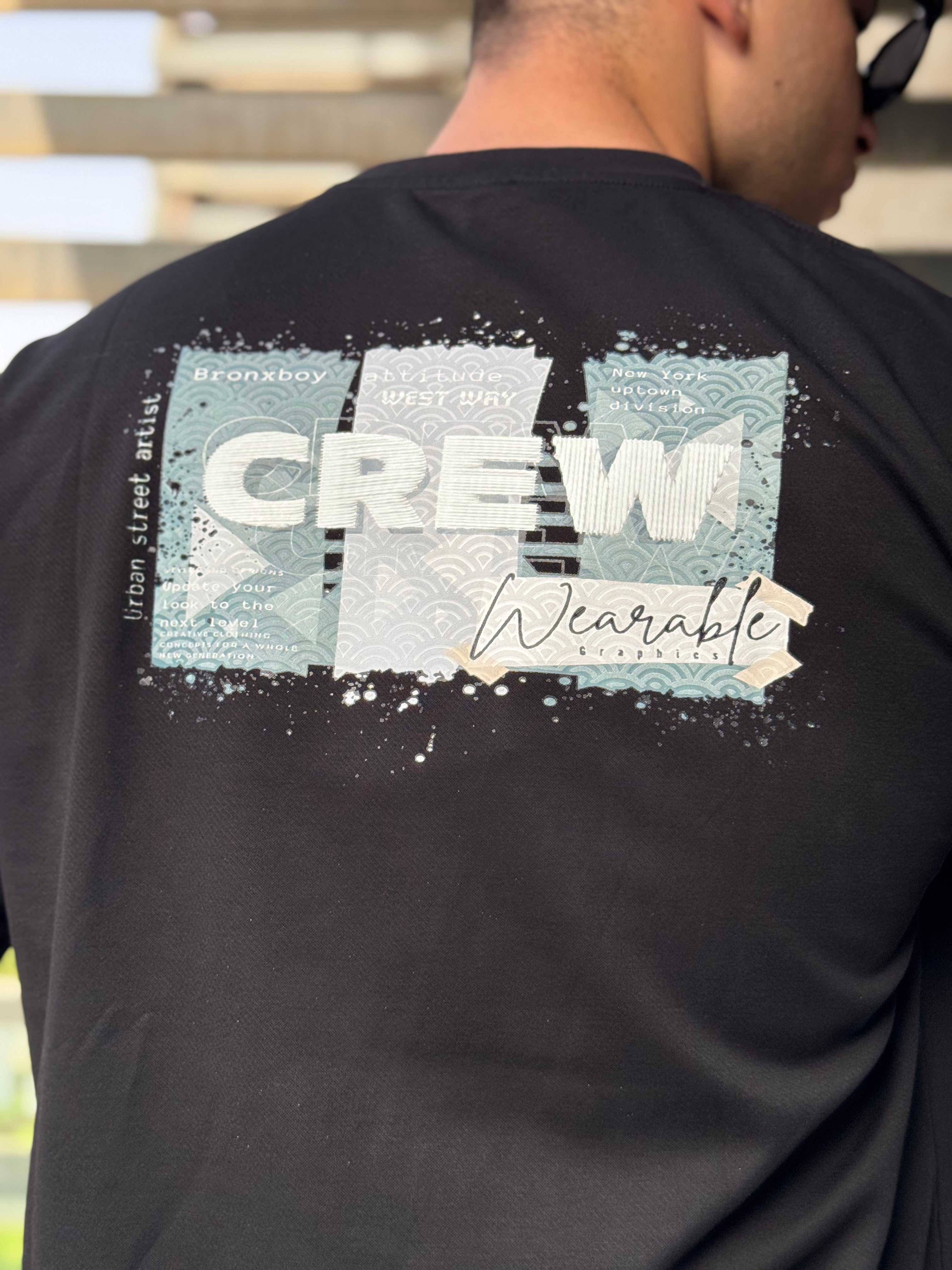 TORINESE "CREW Splatter" Graphic Oversize Tee (5 Colors)
