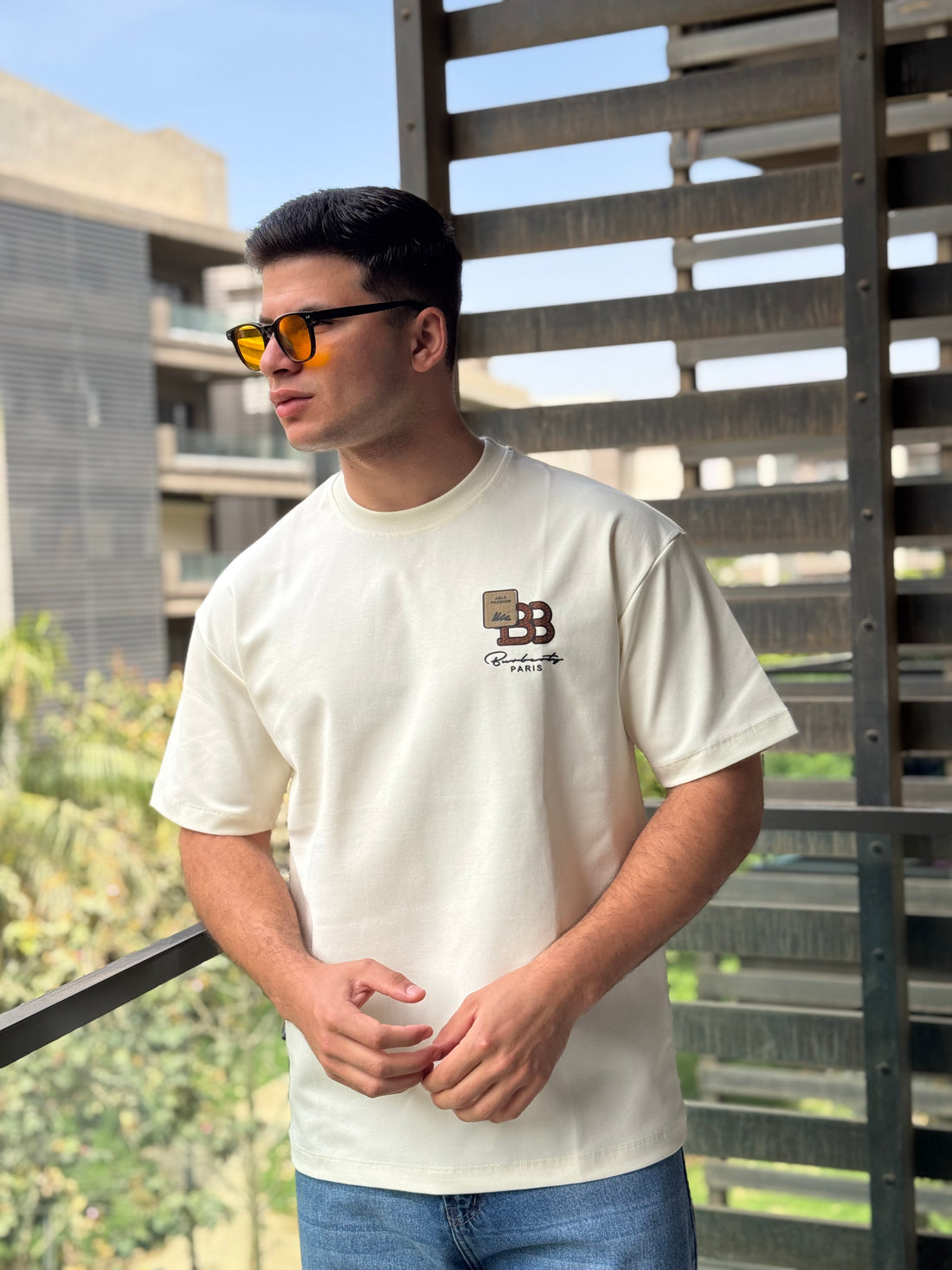 TORINESE "BB Badge" Minimalist Oversize Tee (3 Colors)