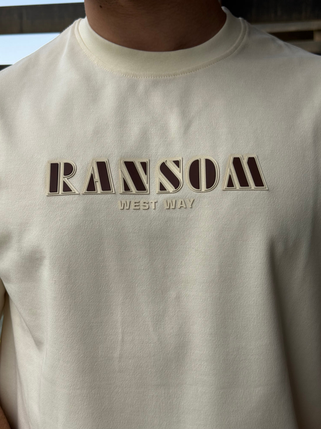 TORINESE "Ransom Block" Oversize Tee - Exclusive Off-White