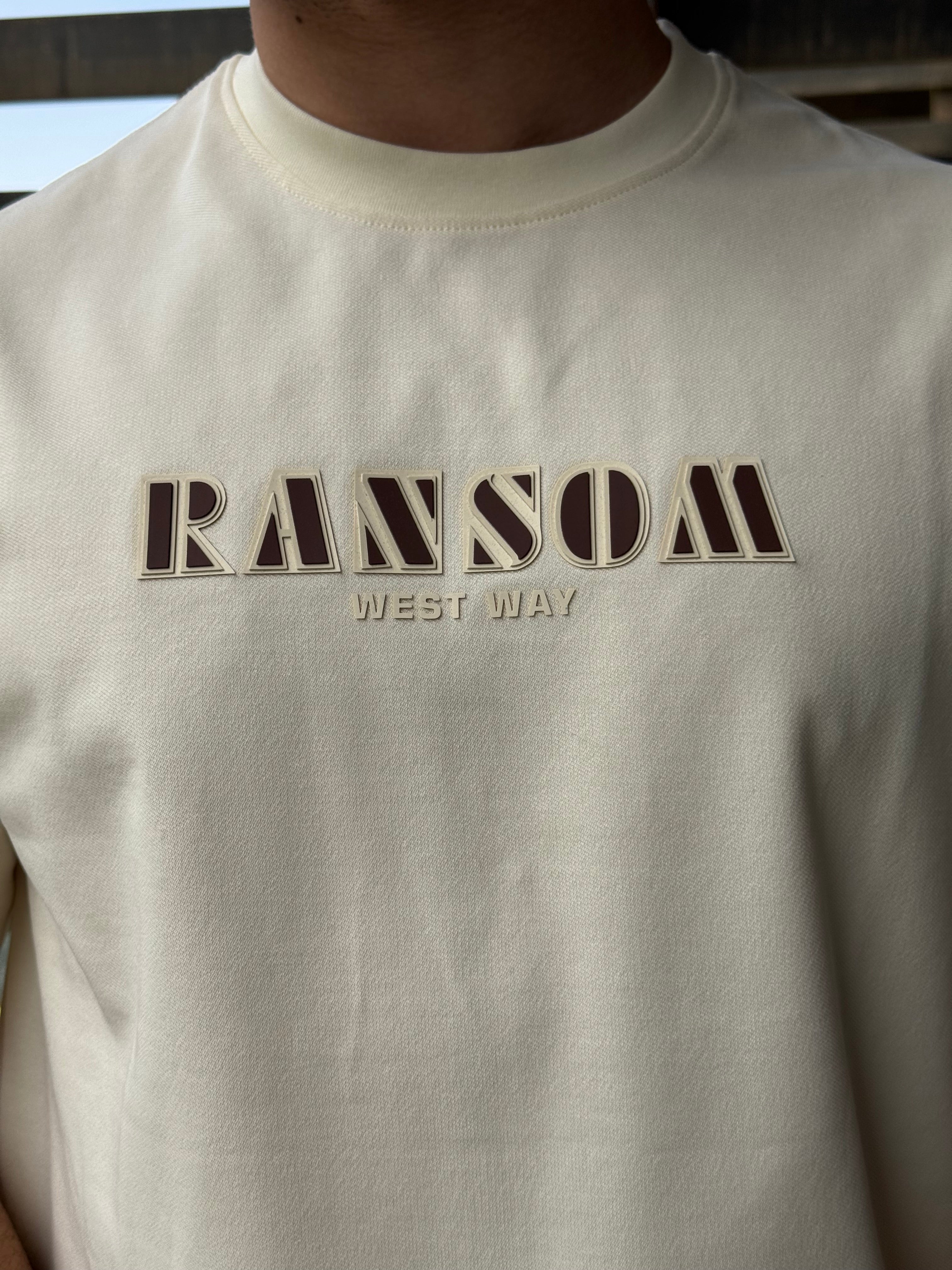 TORINESE "Ransom Block" Oversize Tee - Exclusive Off-White