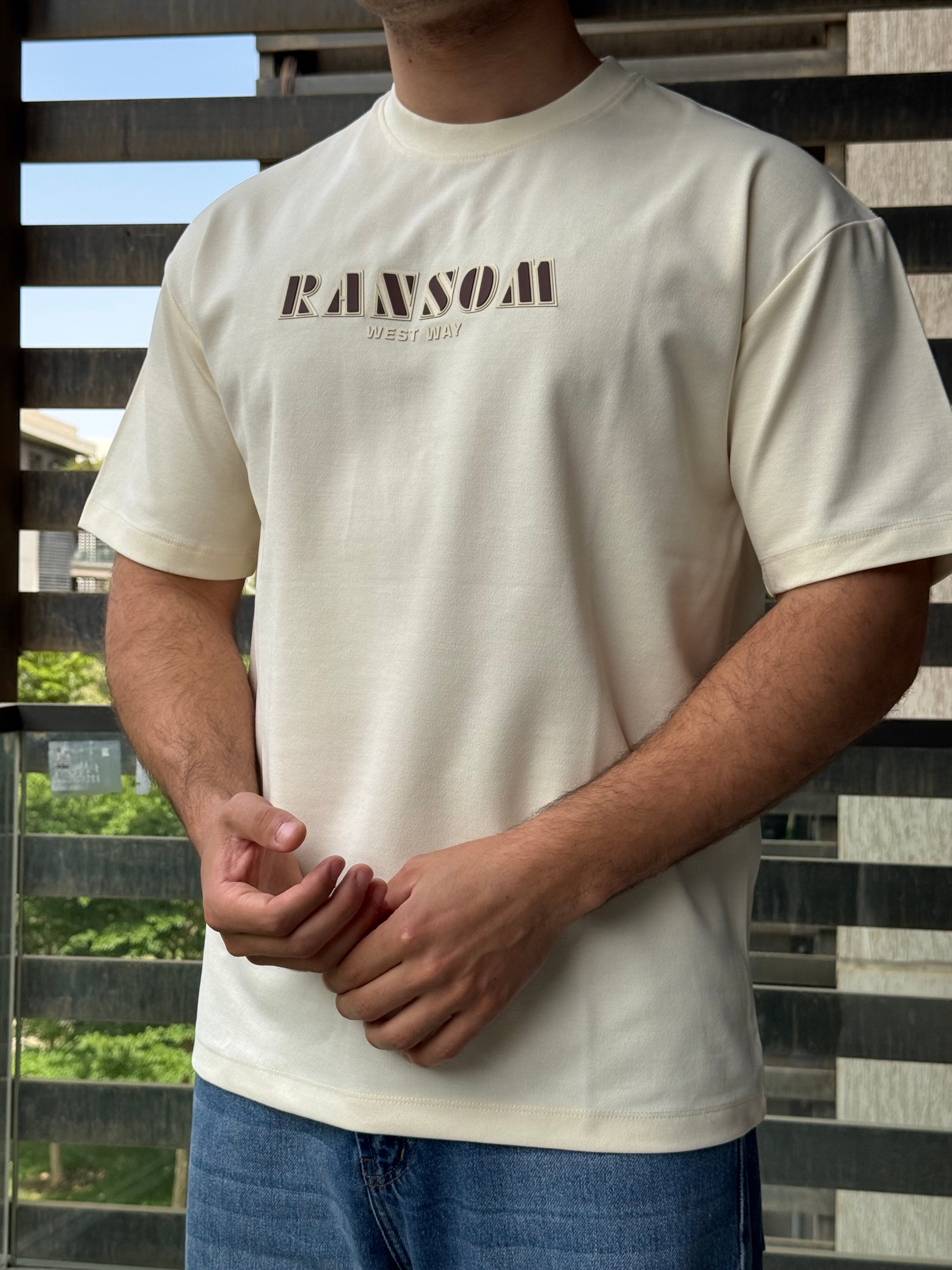TORINESE "Ransom Block" Oversize Tee - Exclusive Off-White