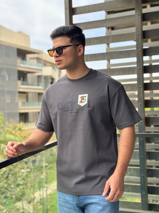 TORINESE "Tech-Heart" High-Density Silicone Oversize Tee Collection