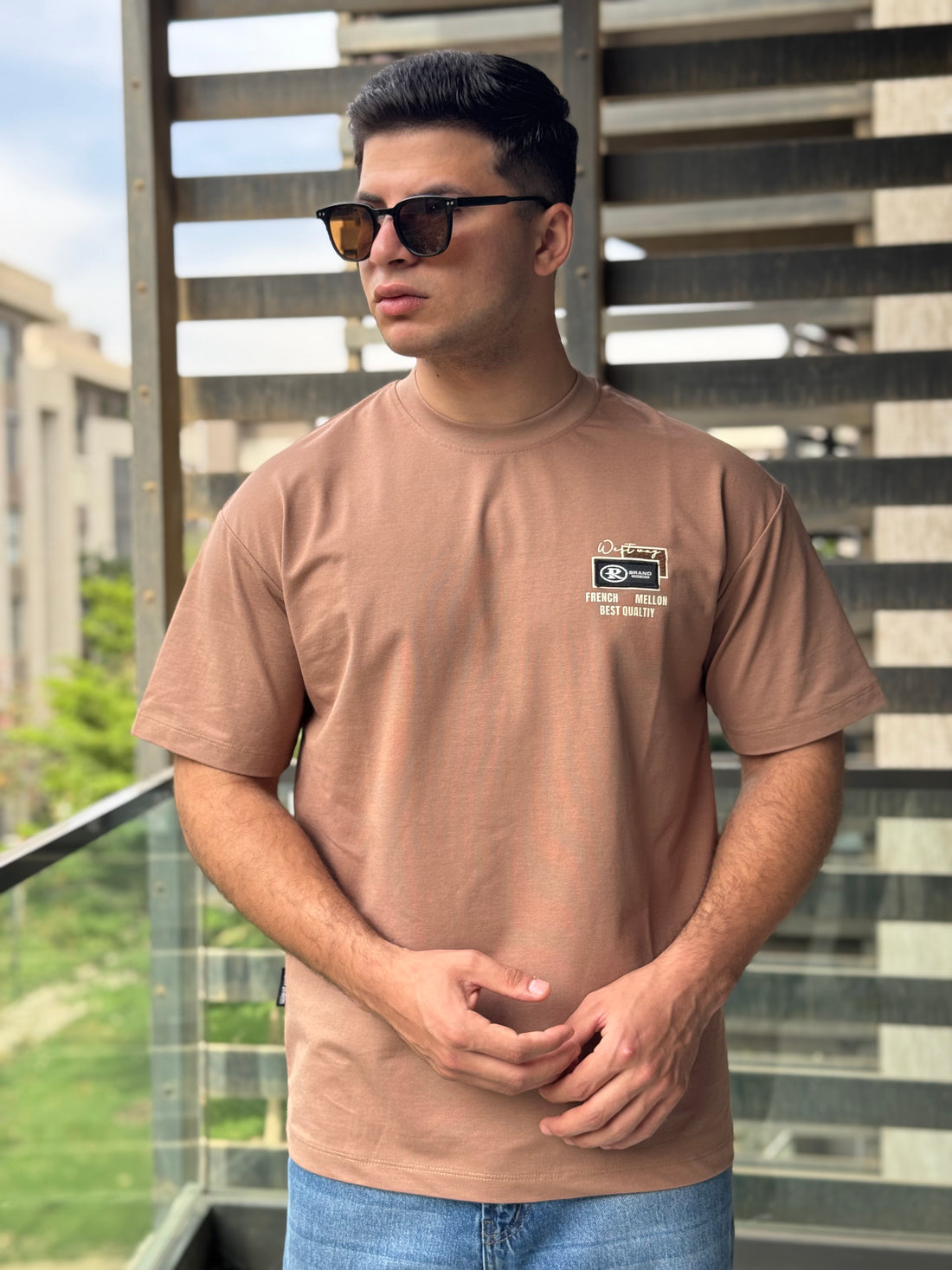 TORINESE "R-Brand Patch" Minimalist Oversize Tee (5 Colors)