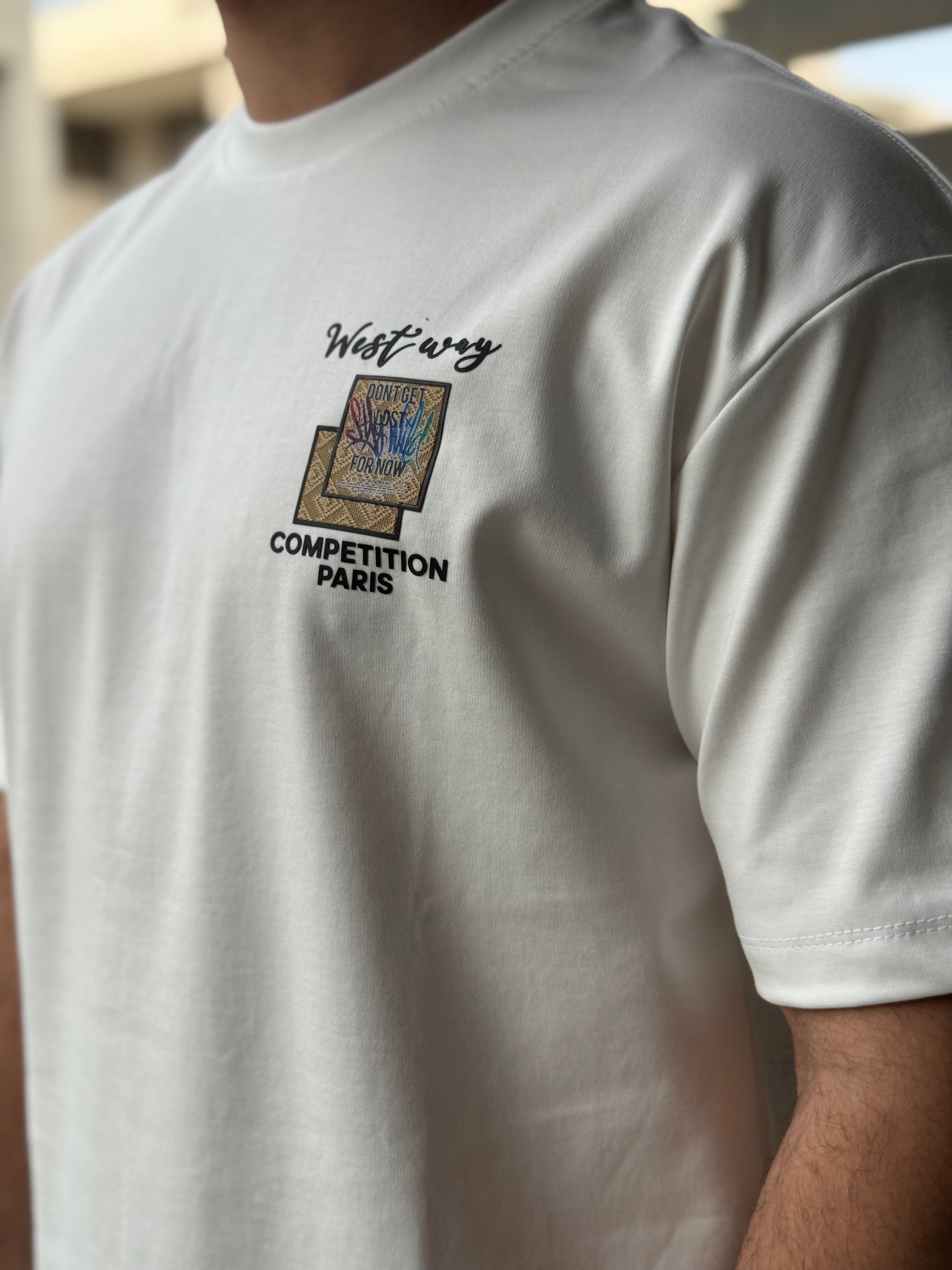 TORINESE "Wavy Jacquard" Textured Oversize Tee (5 Colors)