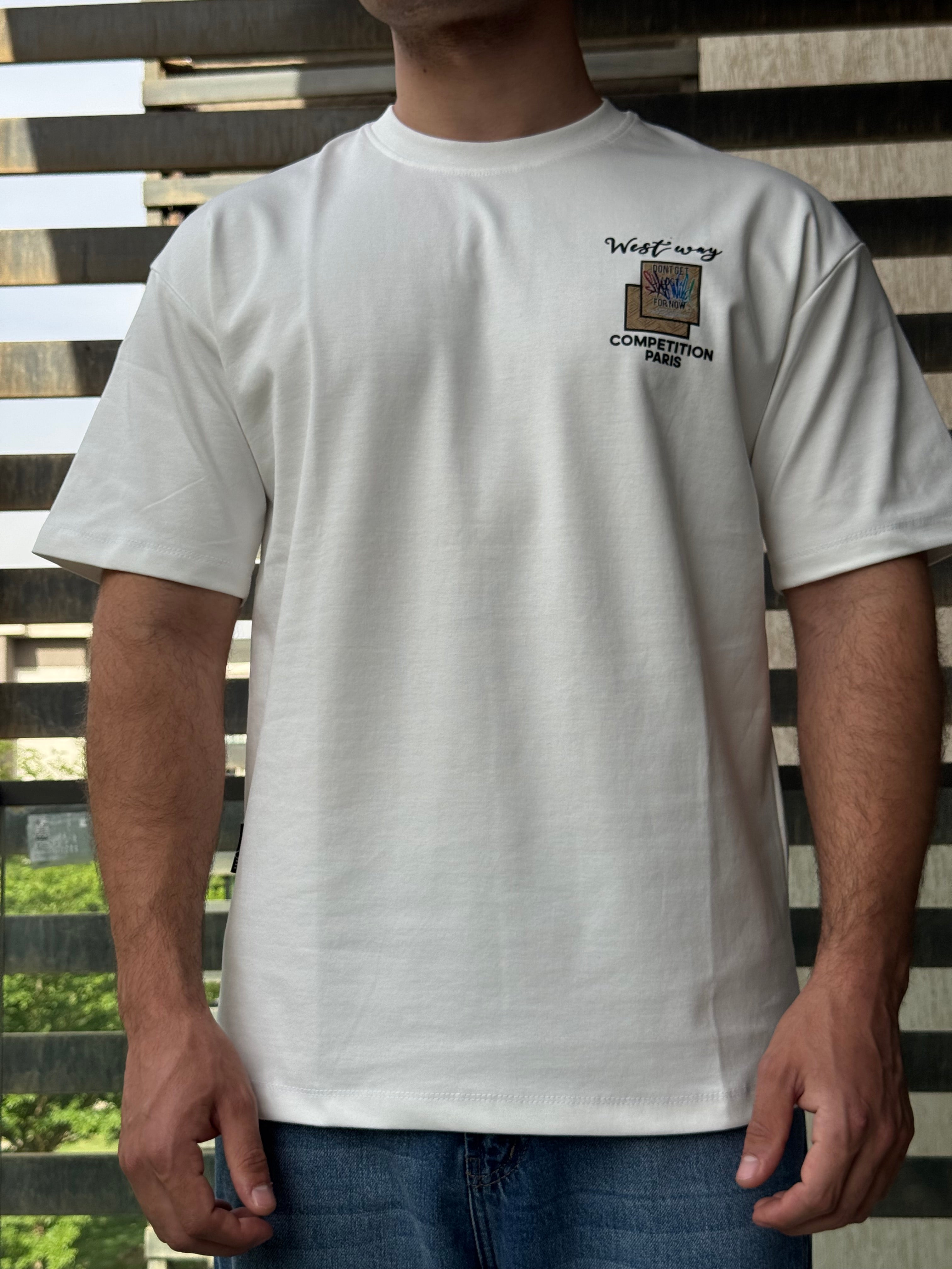 TORINESE "Wavy Jacquard" Textured Oversize Tee (5 Colors)