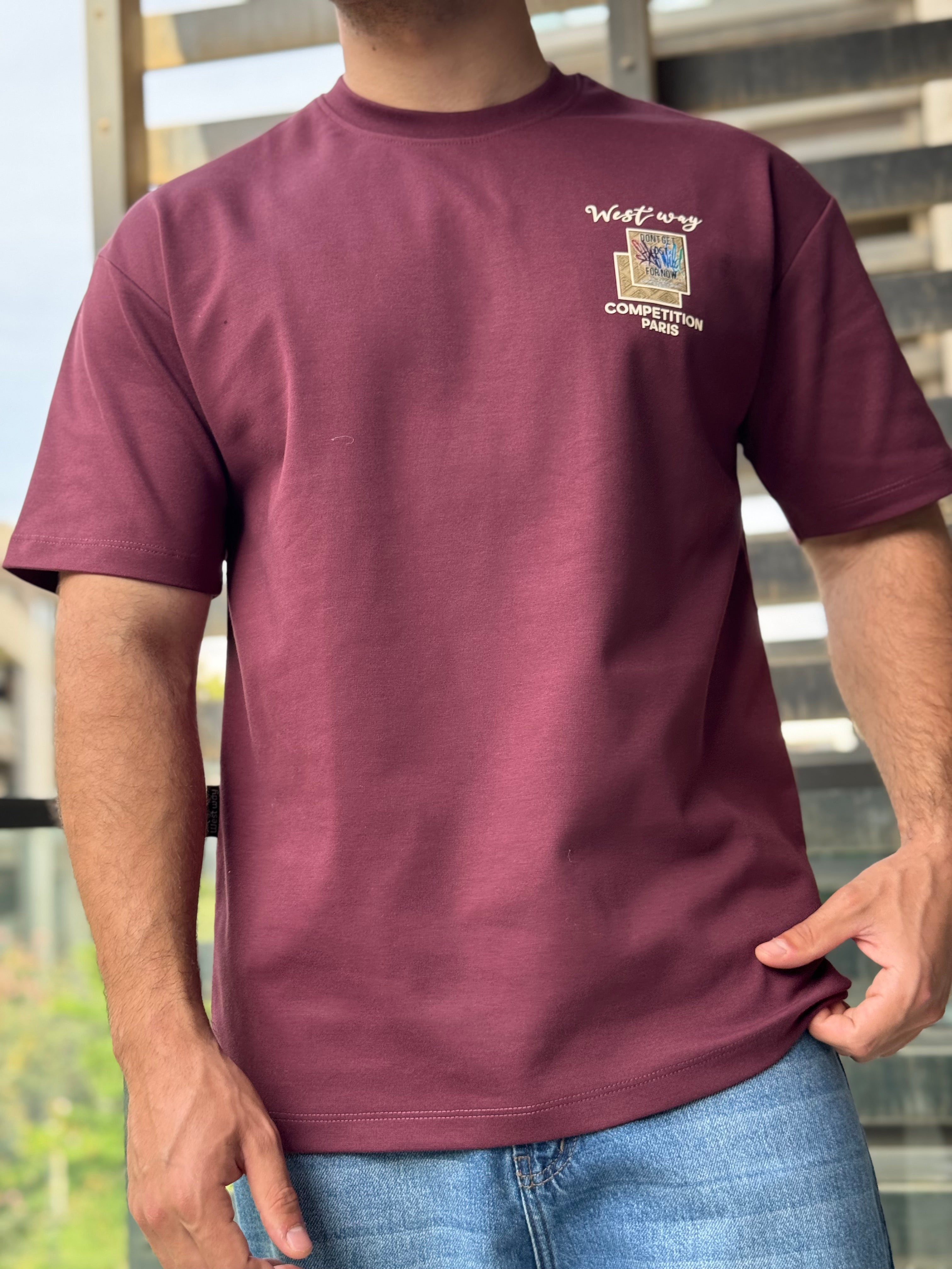 TORINESE "Wavy Jacquard" Textured Oversize Tee (5 Colors)