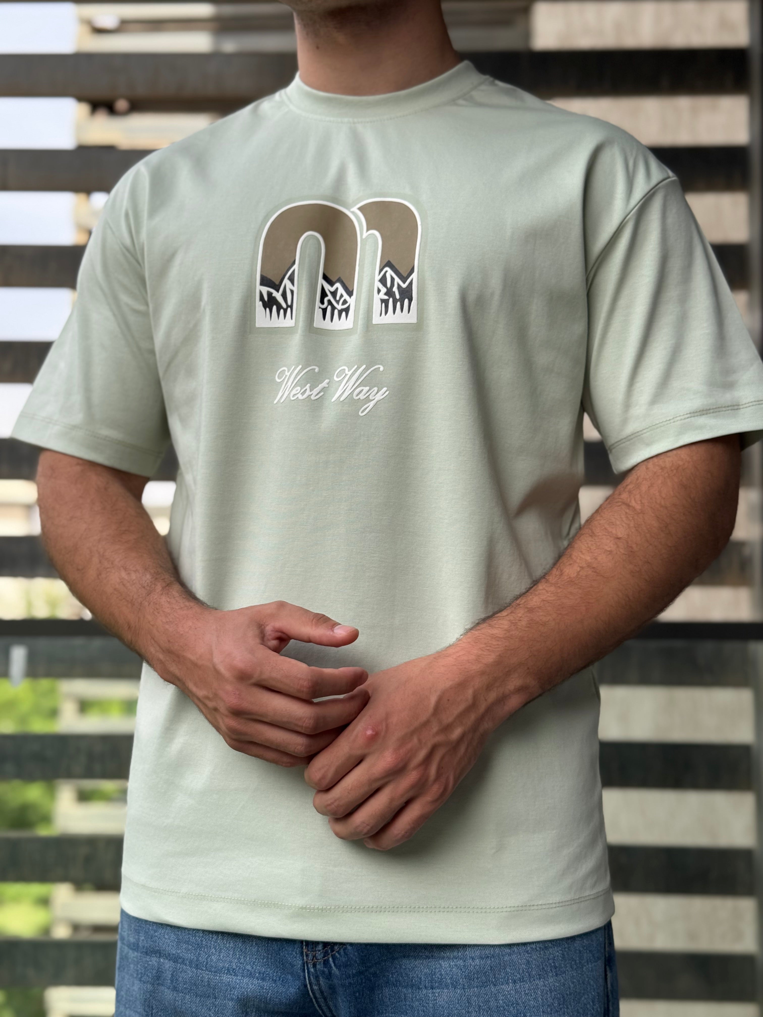 TORINESE "Mountain West" Graphic Silhouette Oversize Tee Collection