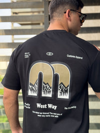 TORINESE "Mountain West" Graphic Silhouette Oversize Tee Collection