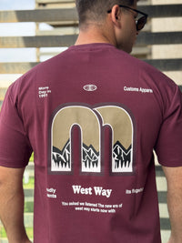 TORINESE "Mountain West" Graphic Silhouette Oversize Tee Collection