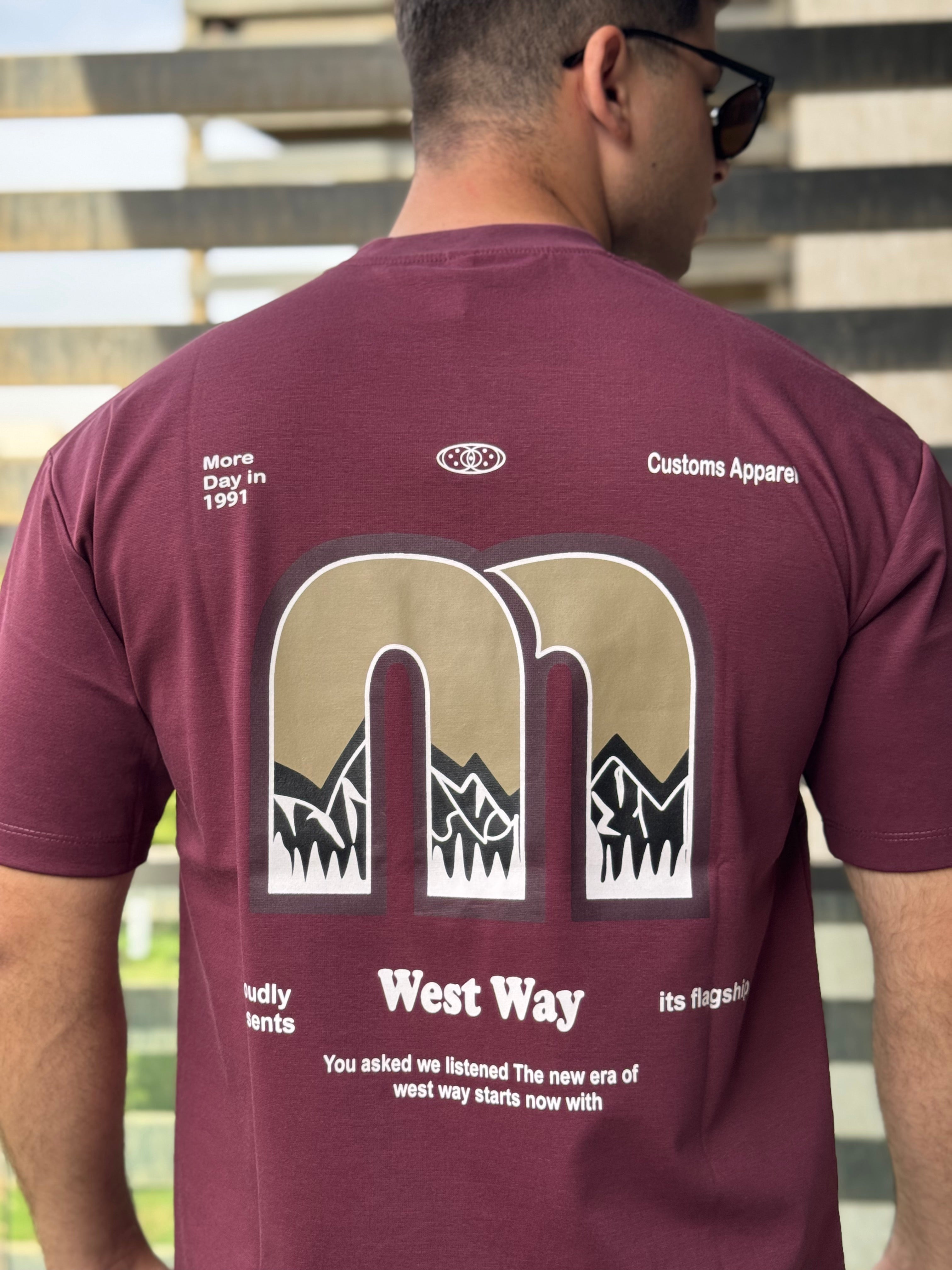 TORINESE "Mountain West" Graphic Silhouette Oversize Tee Collection