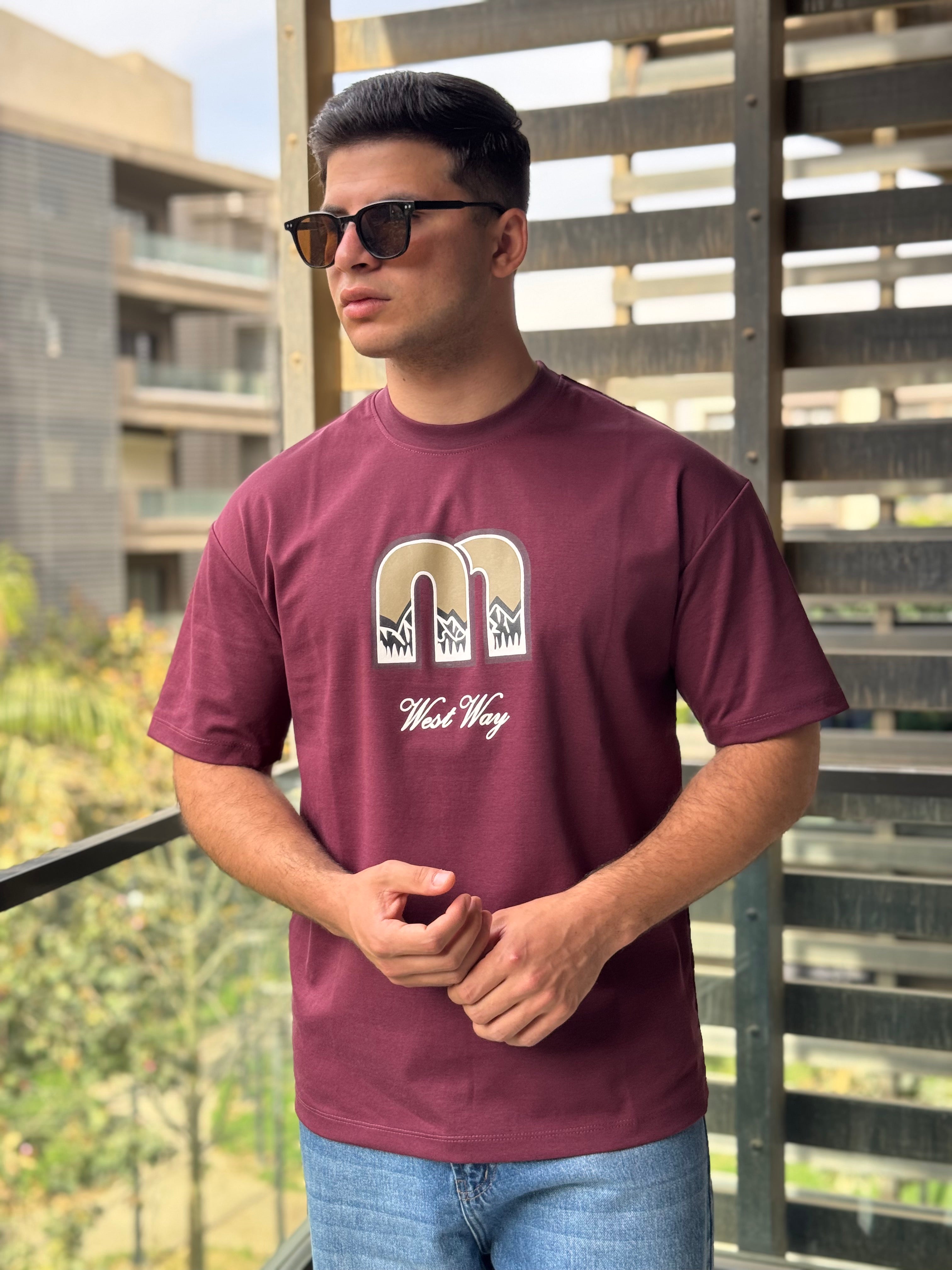 TORINESE "Mountain West" Graphic Silhouette Oversize Tee Collection
