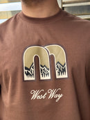 TORINESE "Mountain West" Graphic Silhouette Oversize Tee Collection
