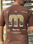 TORINESE "Mountain West" Graphic Silhouette Oversize Tee Collection
