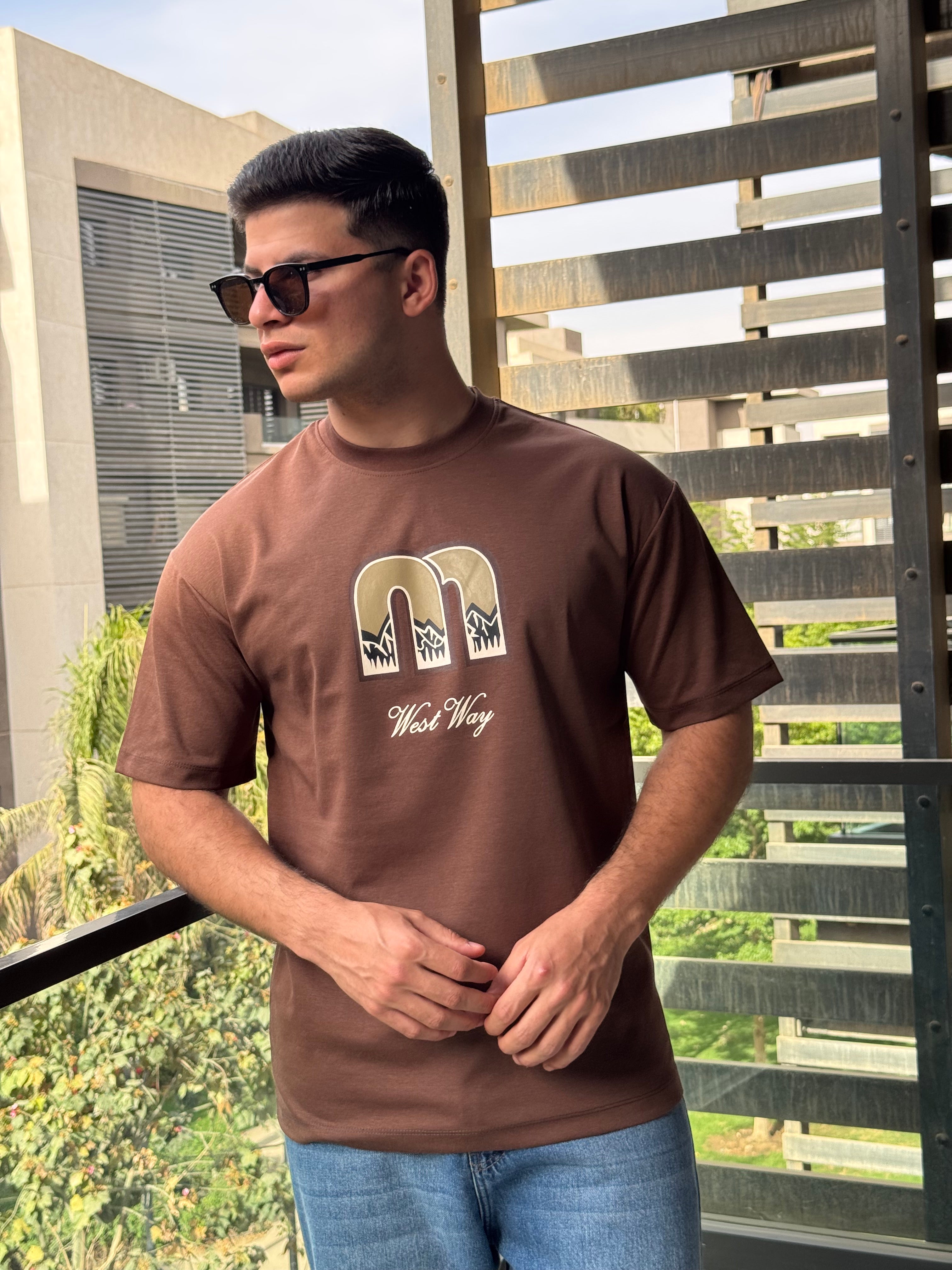 TORINESE "Mountain West" Graphic Silhouette Oversize Tee Collection