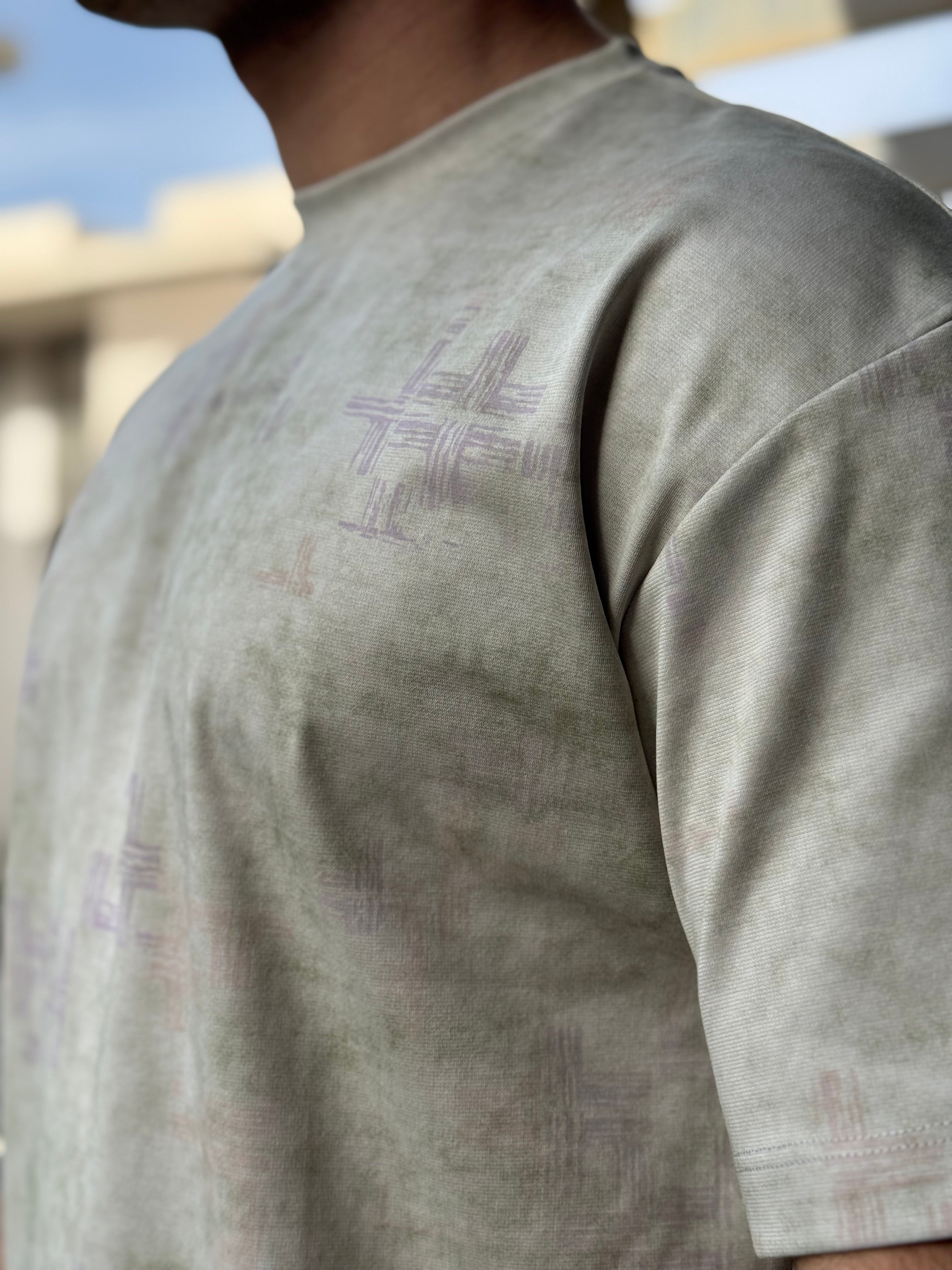 TORINESE "Smart UV Matrix" Sun-Activated Graphic Oversize Tee Collection